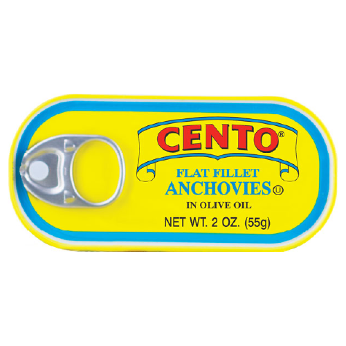 Cento Flat Fillets of Anchovies - Product