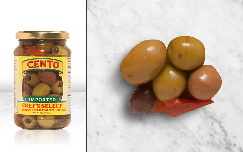 Imported Chef Select Mixed Pitted Italian Olives