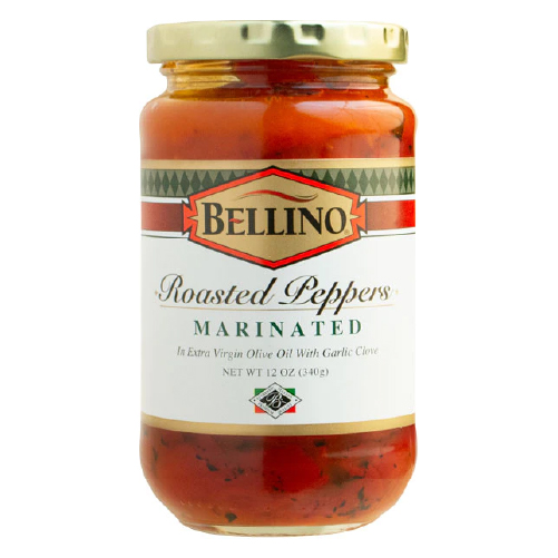 Bellino Marinated Roasted Peppers 12 oz - Product