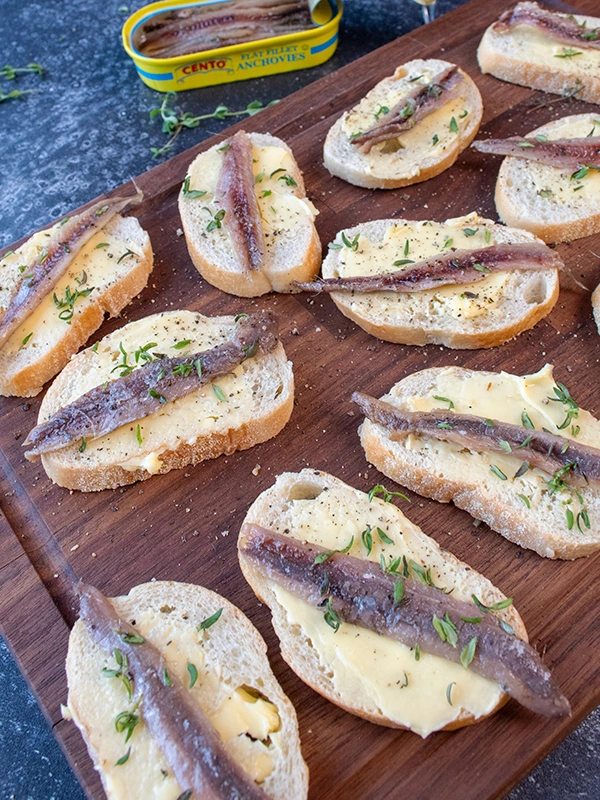 Anchovy Bruschetta