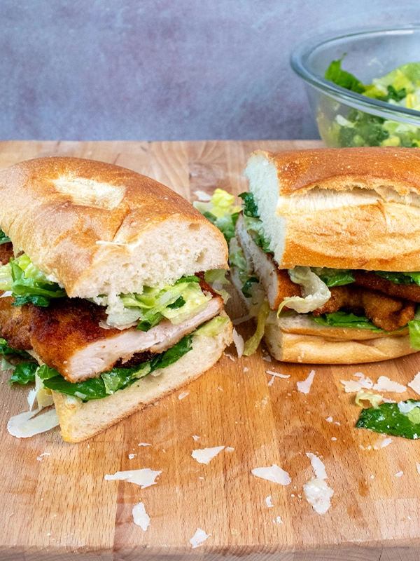 Chicken Caesar Cutlet Sandwich