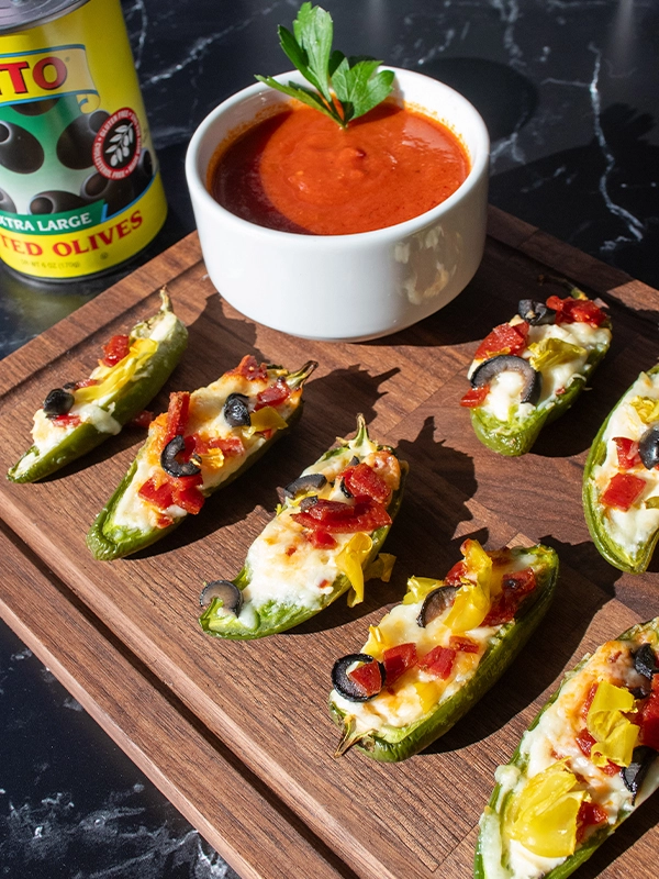 Jalapeño Pizza Poppers