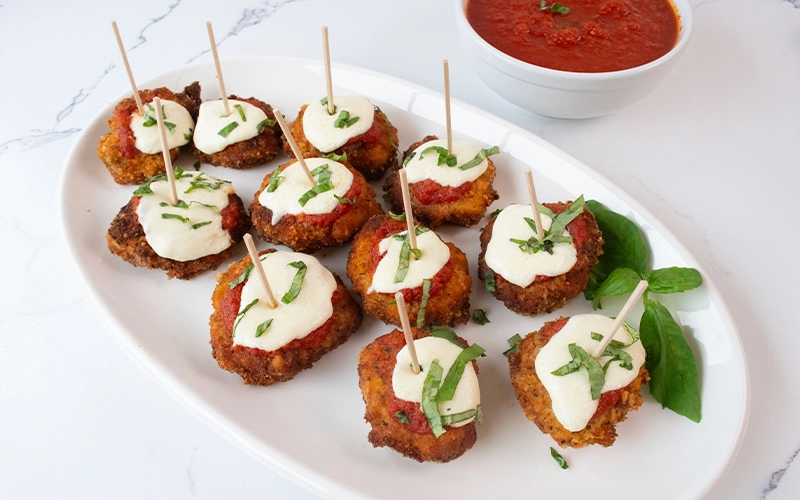 Chicken Parmesan Bites