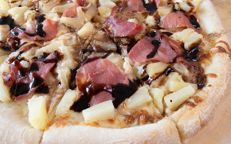 Italian Hawaiian Pizza